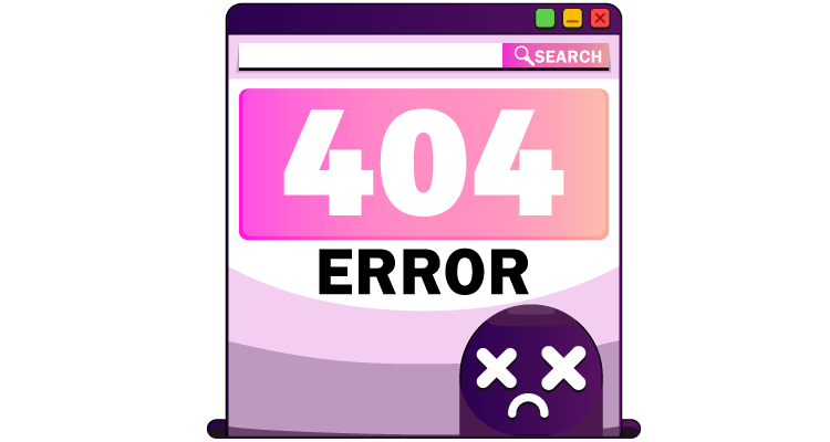 A tort link eredménye 404 hiba a weboldalon, ami javítandó a technikai SEO részeként.
